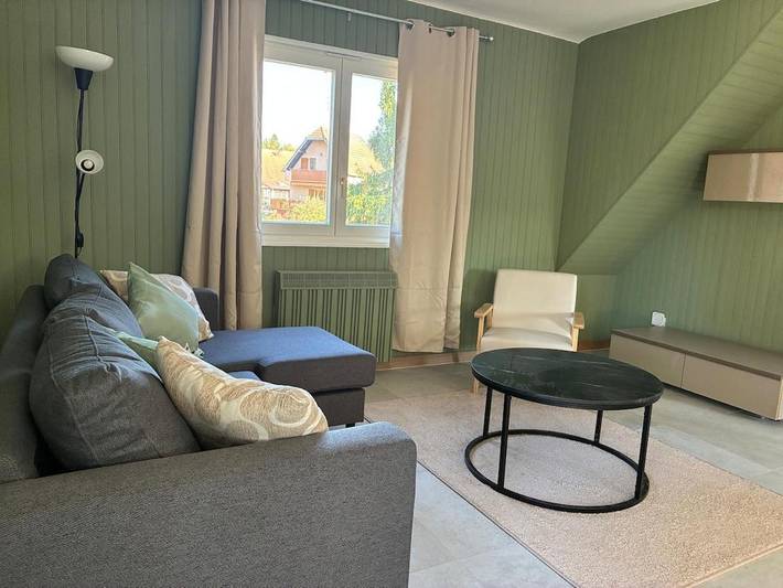 Appartement de vacances pour 5 personnes, avec Balcon ainsi que Terrasse et Vue