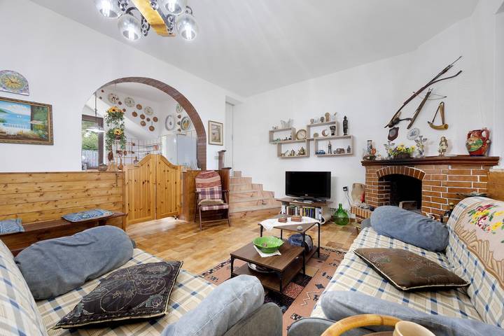 Villa 'Shanti Appartamento Rustic' with Sea View, Private Terrace and Private Garden in Borgetto, Palermo Province