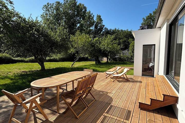 Maison de vacances pour 10 personnes, avec Terrasse et Jardin