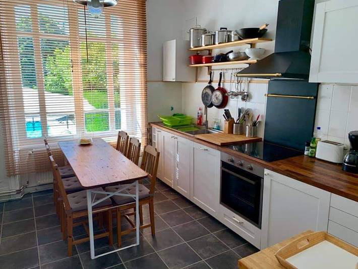 Casa de vacaciones para 12 personas con terraza in Saint-Junien, Región de Rochechouart