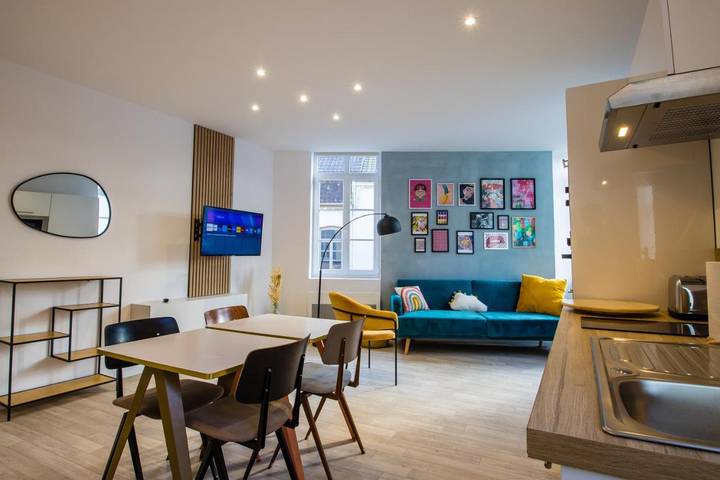 Appartement de vacances pour 3 personnes, avec Vue à Hesdin