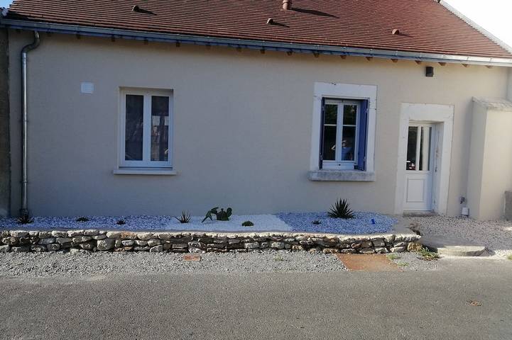 Location de vacances pour 4 personnes, avec terrasse et jardin dans Saint-Genou