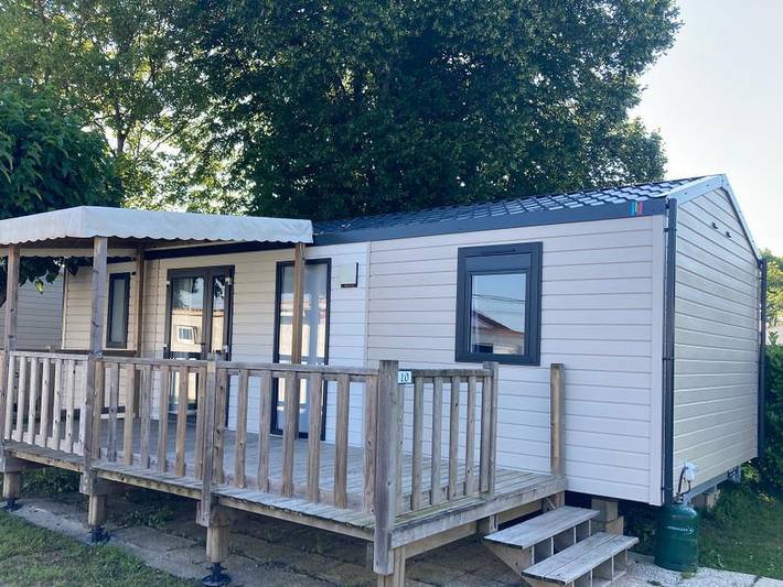 Camping Bleu Mer - Mobilheim 6 personen - Toscane Trio 3 Ch in Saint-Georges-de-Didonne, Côte de Beauté