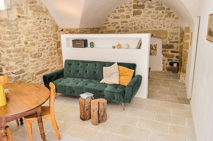 Appartement de vacances pour 4 personnes, avec jardin