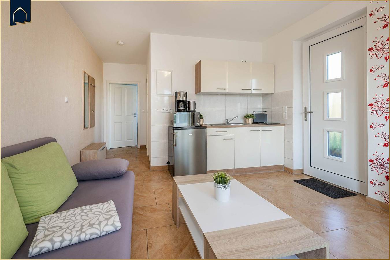 Ganze Wohnung, Gemütliche Ferienwohnung in Kachlin mit Garten, Sauna & Spielplatz im idyllischen Usedom-Dorf in Kachlin, Dargen