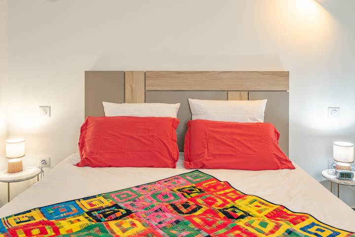Chambre d’hôtes « M’m - Chambre » avec jardin privé et Wi-Fi in Le Gua, Côte de Beauté