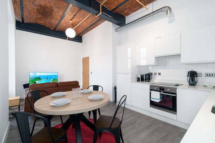 Ganze Wohnung, Contemporary 2 Bedroom Apartment in Manchester in Manchester, Greater Manchester