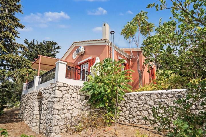 Holiday Home 'Villa Meltemi' with Sea View, Wi-Fi, and Air Conditioning in Greece