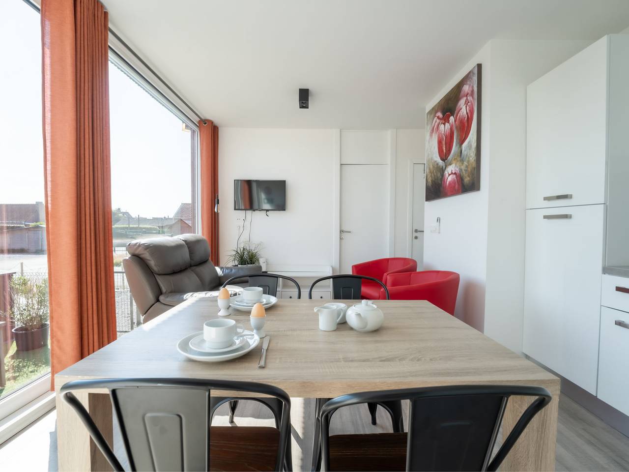 New Dahlia 1 with parking in Bredene, Côte belge