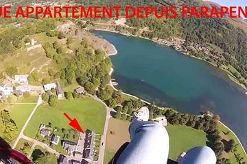 Gîte pour 4 personnes, avec balcon à Génos