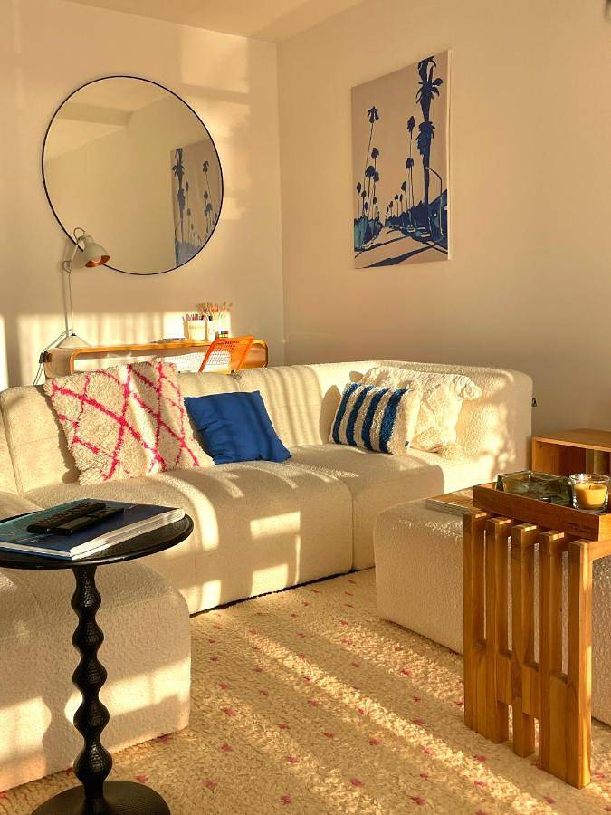 Gîte pour 4 personnes, avec terrasse et vue dans Plage Marinella