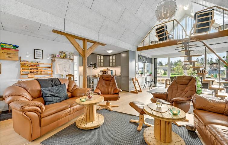Ferienhaus für 6 Personen mit Terrasse in Vemb, Nissum Fjord