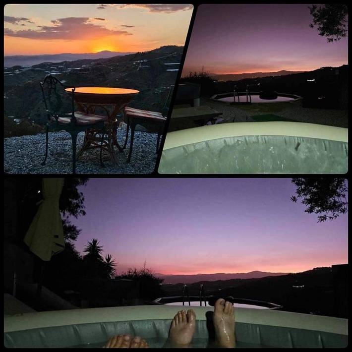 Casa rural para 4 personas, con Jacuzzi y Terraza además de Jardín y Piscina en Algarrobo - 2
