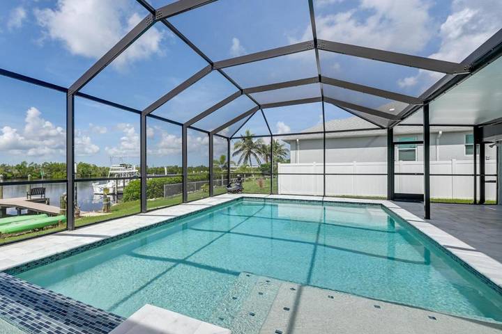 Maison de vacances pour 8 personnes, avec terrasse ainsi que vue et piscine - 1