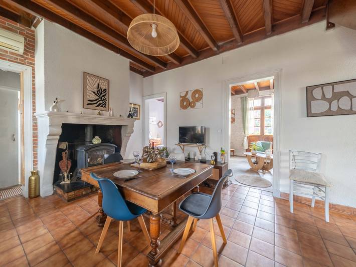 Maison charmante climatisée, animaux Ok - 4 pers. in Parentis-en-Born, Côte d’Argent