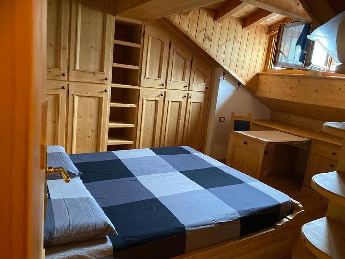 Ferienwohnung für 7 Personen, mit Balkon und Terrasse sowie Ausblick in Arabba