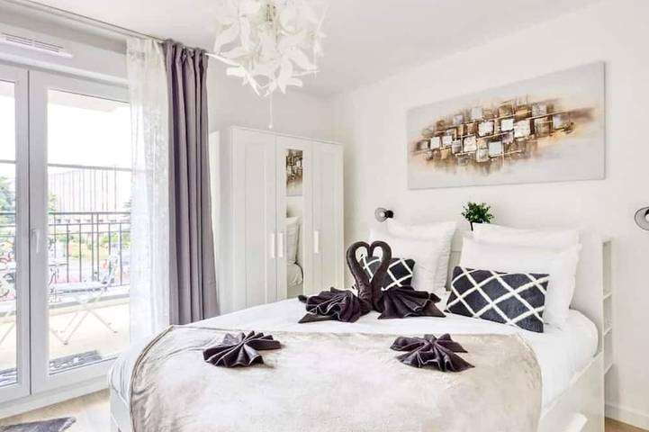 Appartement de vacances pour 6 personnes, avec Balcon à Le Plessis-Robinson