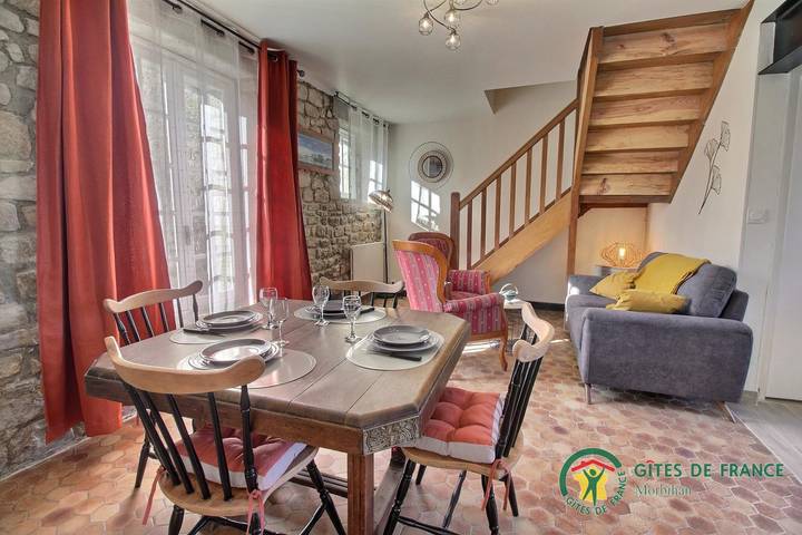 Maison de vacances pour 4 personnes, avec Terrasse et Jardin à Crach