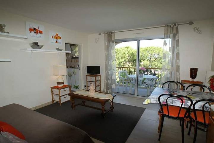 Appartement entier, Charmant Studio Residence Securisee Avec 3 Piscines - Grande Terrasse + Parking in Mandelieu-la-Napoule, Massif de l'Esterel