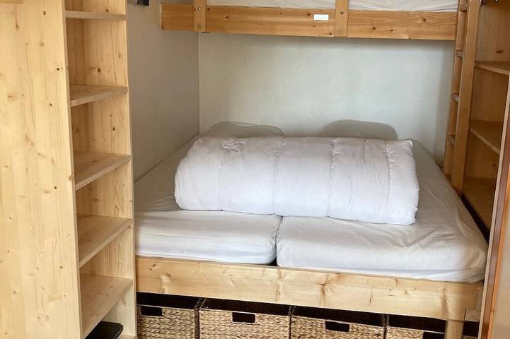 Gîte pour 5 personnes, avec balcon, animaux acceptés dans Arc 1600 - 2