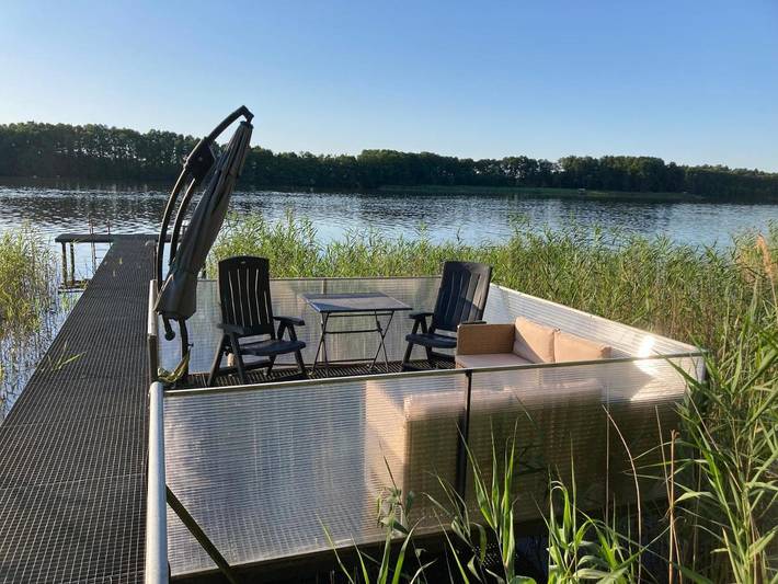 Ferienhaus für 2 Personen, mit Ausblick und Seeblick sowie Garten, mit Haustier in Naturpark Barnim - 4