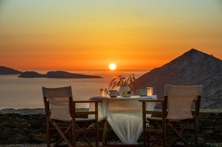 Appartement de vacances pour 3 personnes, avec Terrasse ainsi que Jardin et Vue