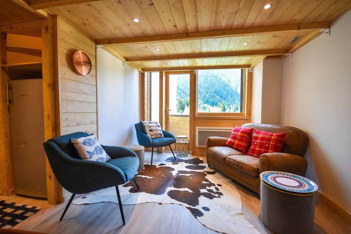 Chalet pour 4 personnes, avec balcon dans Argentière