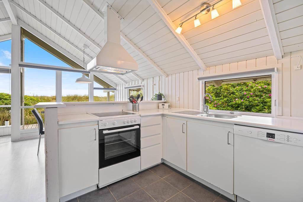 Schönes Ferienhaus mit Aussicht auf die Dünen, Hund erlaubt in Ringkøbing, Holmsland Klit