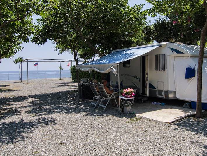 Camping La Focetta Sicula - Casa mobile 2 persone - Casa mobile per 2 adulti in Sant'Alessio Siculo, Provincia di Messina