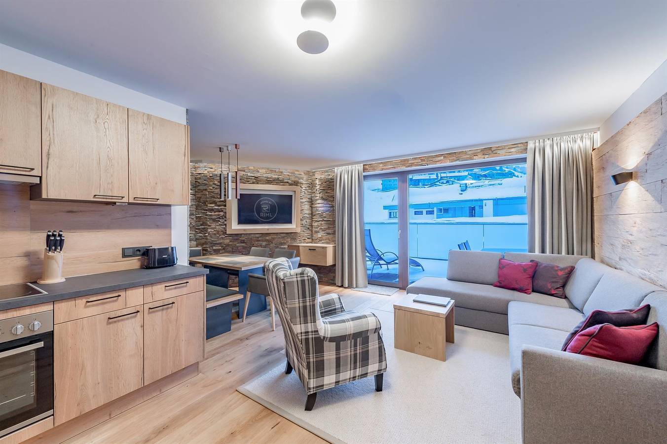 Ganze Ferienwohnung, Appartement "Left" in Obergurgl, Ötztaler Alpen