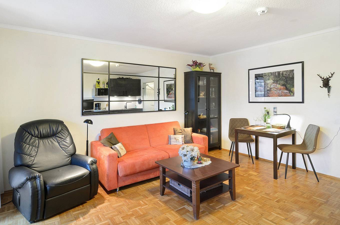 Ganzes Studio, Apartment „Harzblick“ mit Balkon und Wlan in Bad Harzburg, Harzvorland