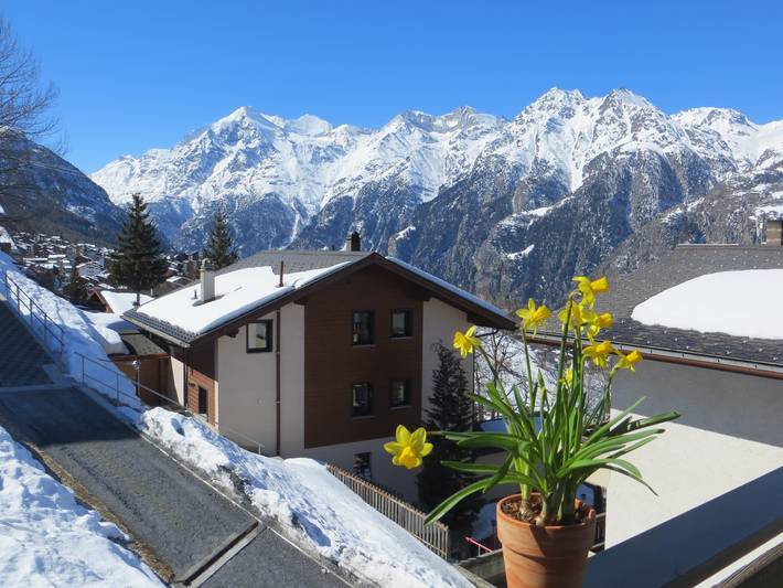 Ganze Ferienwohnung, Residence Fewo Sarah - 6-Bettwohnung in Grächen, Walliser Alpen
