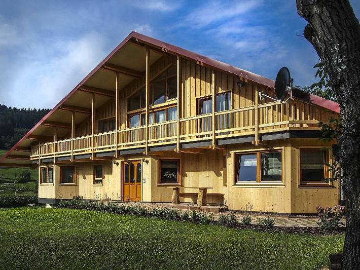 Ferienwohnung für 7 Personen, mit Sauna und Balkon sowie Garten - 1