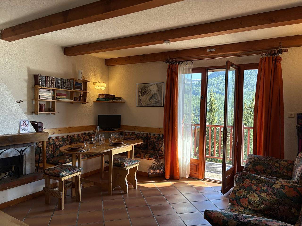 Ganze Wohnung, Wohnung mit Terrasse und Garten - 4 Pers. in Montgenèvre, Briançon und Umgebung