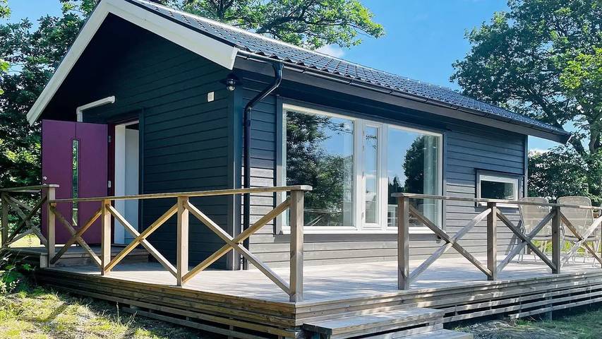 Ferienhaus für 5 Personen, mit Balkon, mit Haustier