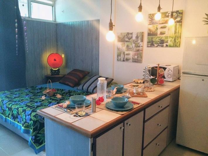 Location de vacances pour 2 personnes, avec terrasse dans Polynésie française - 3