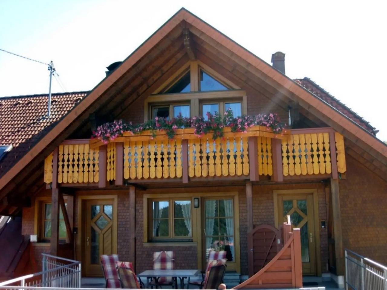Ganze Wohnung, Ferienwohnung "Widercherie" mit Gemeinschaftsgarten, Balkon und Wi-Fi in Dachsberg, Südschwarzwald