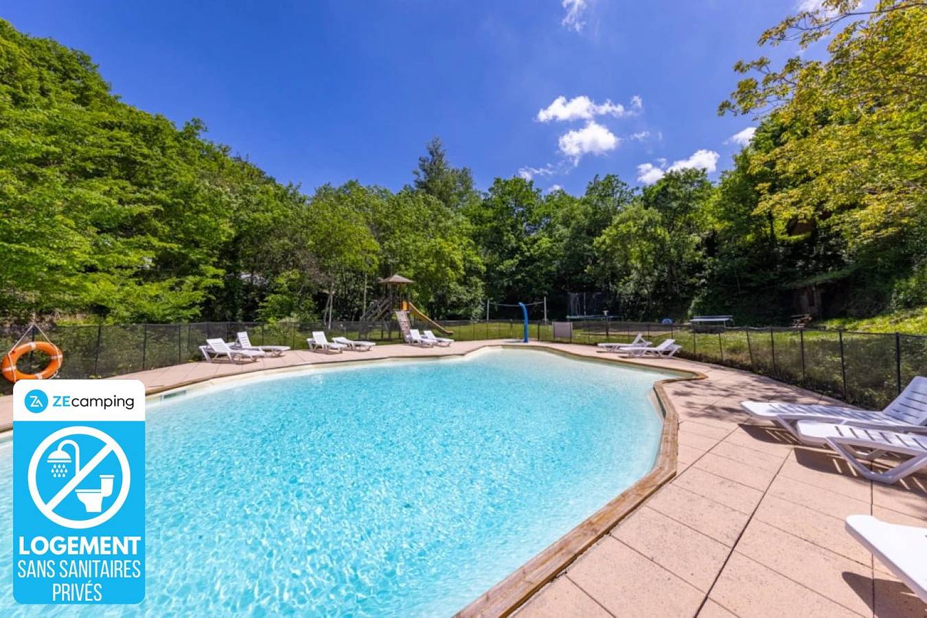 Camping 2 étoiles - Piscine in Fenouillet, Regionaler Naturpark Corbières-Fenouillèdes