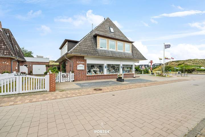 Ferienwohnung für 3 Personen, mit Terrasse und Ausblick in Hörnum