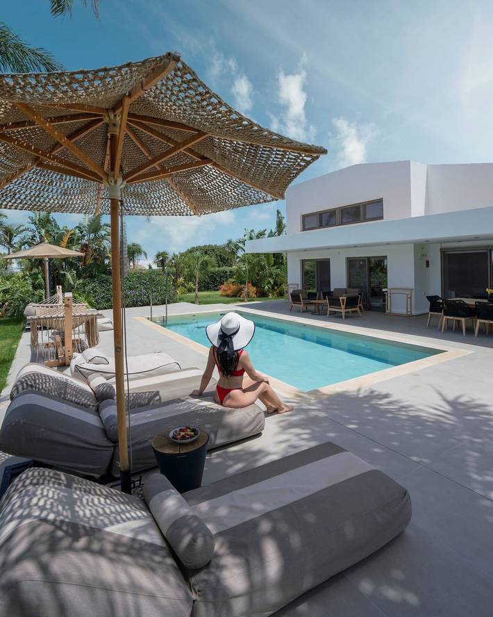 Villa für 8 Personen, mit Garten und Meerblick auf Kos