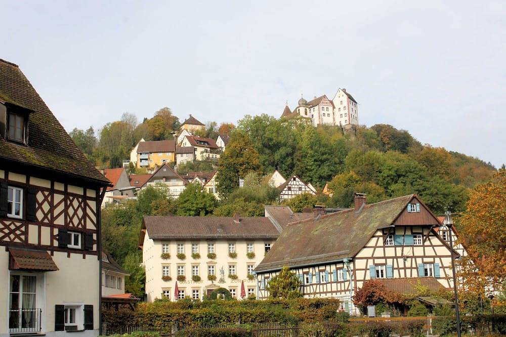 Ganze Wohnung, Kategorie E: 2-Raumwohnung für 4 Personen mit 2 Bädern - Pension Mühle in Egloffstein, Frankenalb