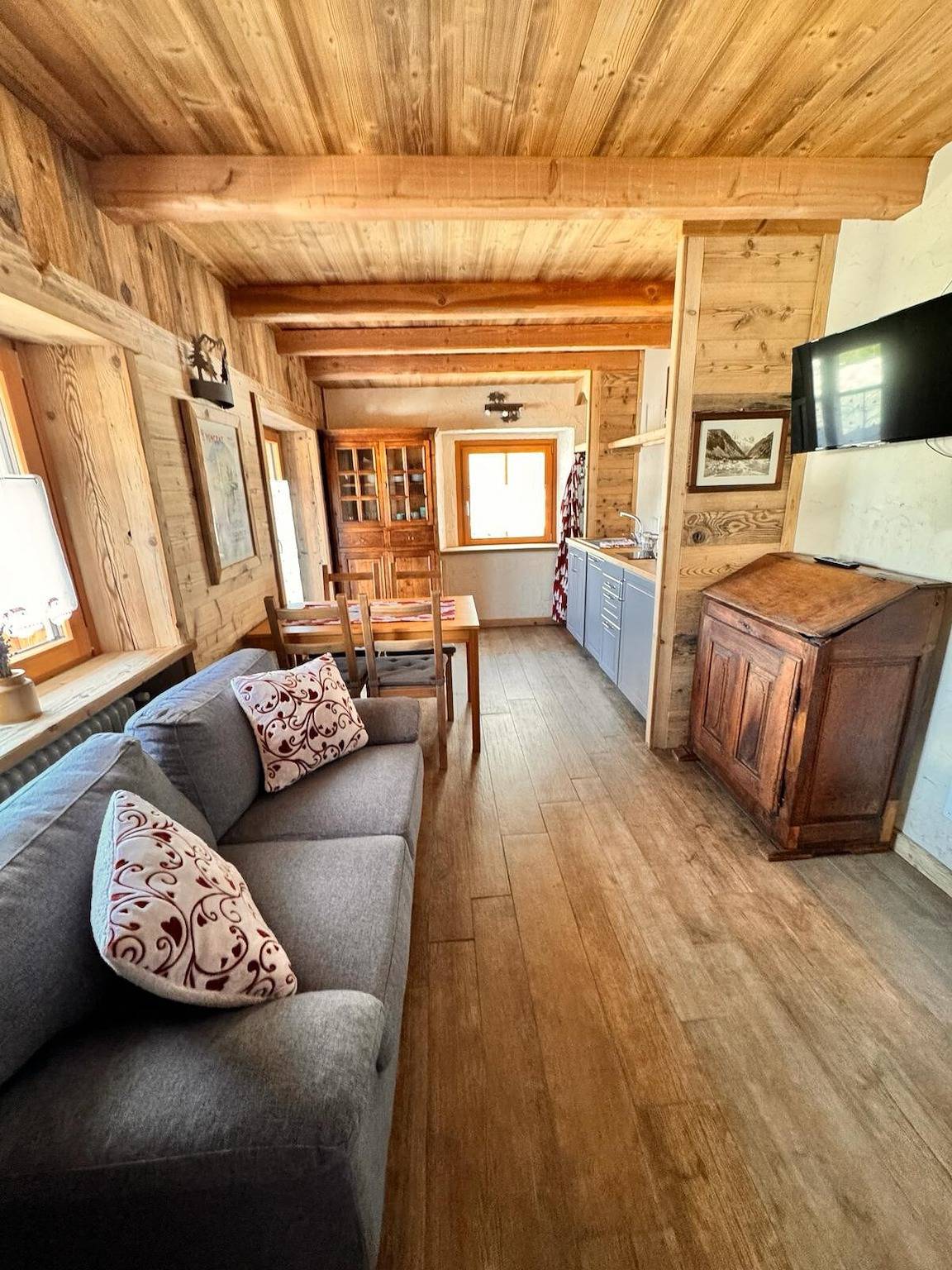 Monolocale 'Appartamento 401 Con Sauna Privata' con balcone e Wi-Fi in Lillaz (Cogne), Cogne