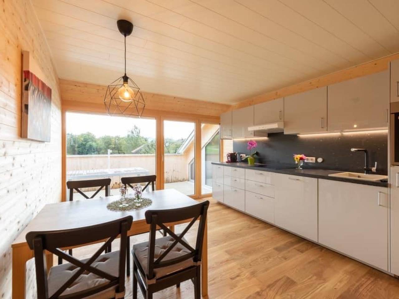 Ganze Wohnung, Ruhig mit einem herrlichen Blick auf die Berge. in Schwarzenberg, Bodensee-Vorarlberg