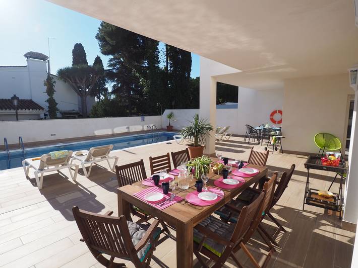 Ferienhaus für 14 Personen, mit Terrasse und Garten in Nerja - 3