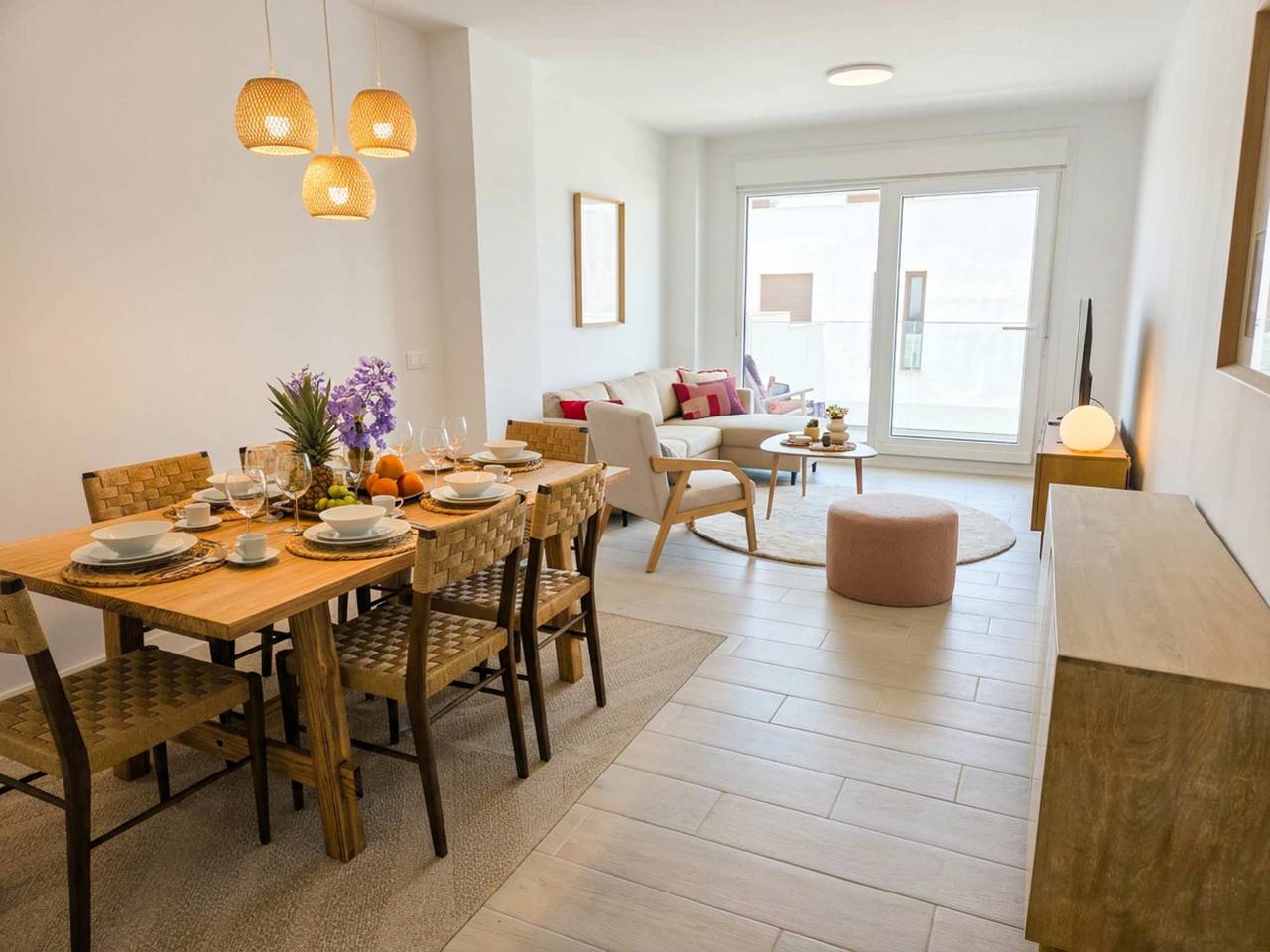 Apartamento entero, Apartamento de vacaciones para 6 personas con jardín in Estepona, Costa del Sol