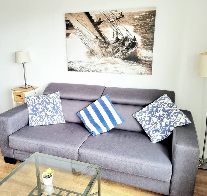 Ferienwohnung für 4 Personen, mit Balkon und Seeblick, kinderfreundlich in Schausende - 3