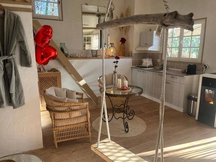 Location de vacances pour 4 personnes, avec jardin ainsi que jacuzzi et terrasse à Mouans-Sartoux - 3