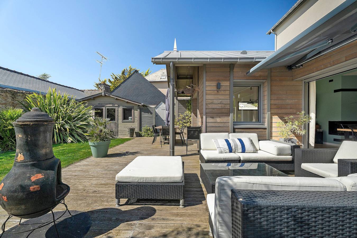 „Villa Ker Breizh“ am Meer mit Pool in Lancieux, Dinan und Umgebung