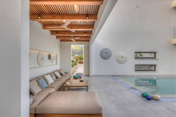 Villa für 14 Personen, mit Balkon und Meerblick sowie Garten auf Skiathos - 3