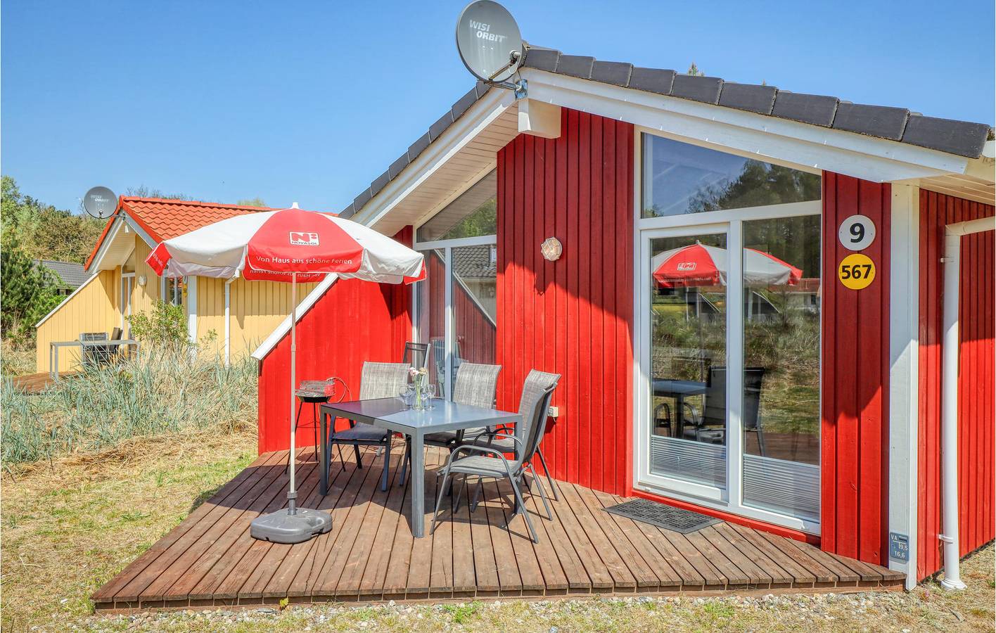 Oase am Strand mit WiFi und Parkplatz in Priwall, Lübecker Bucht